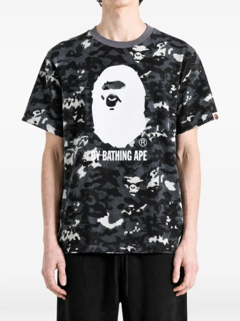 A BATHING APE® Multi Pixel camouflage-print T-shirt