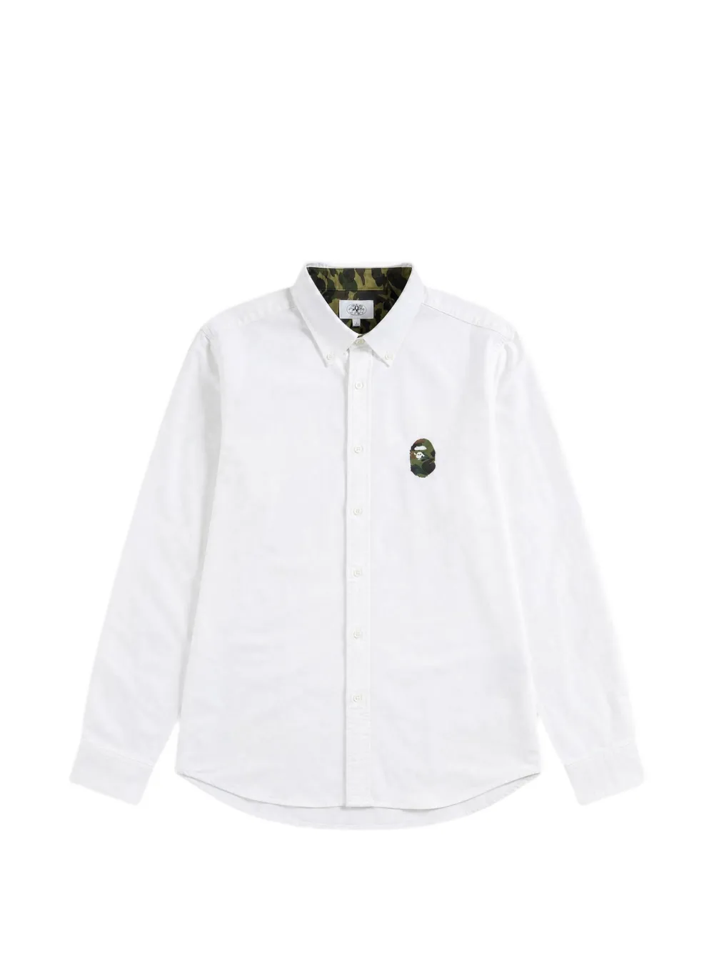 A BATHING APE® 1St Camo One Point shirt - Bianco