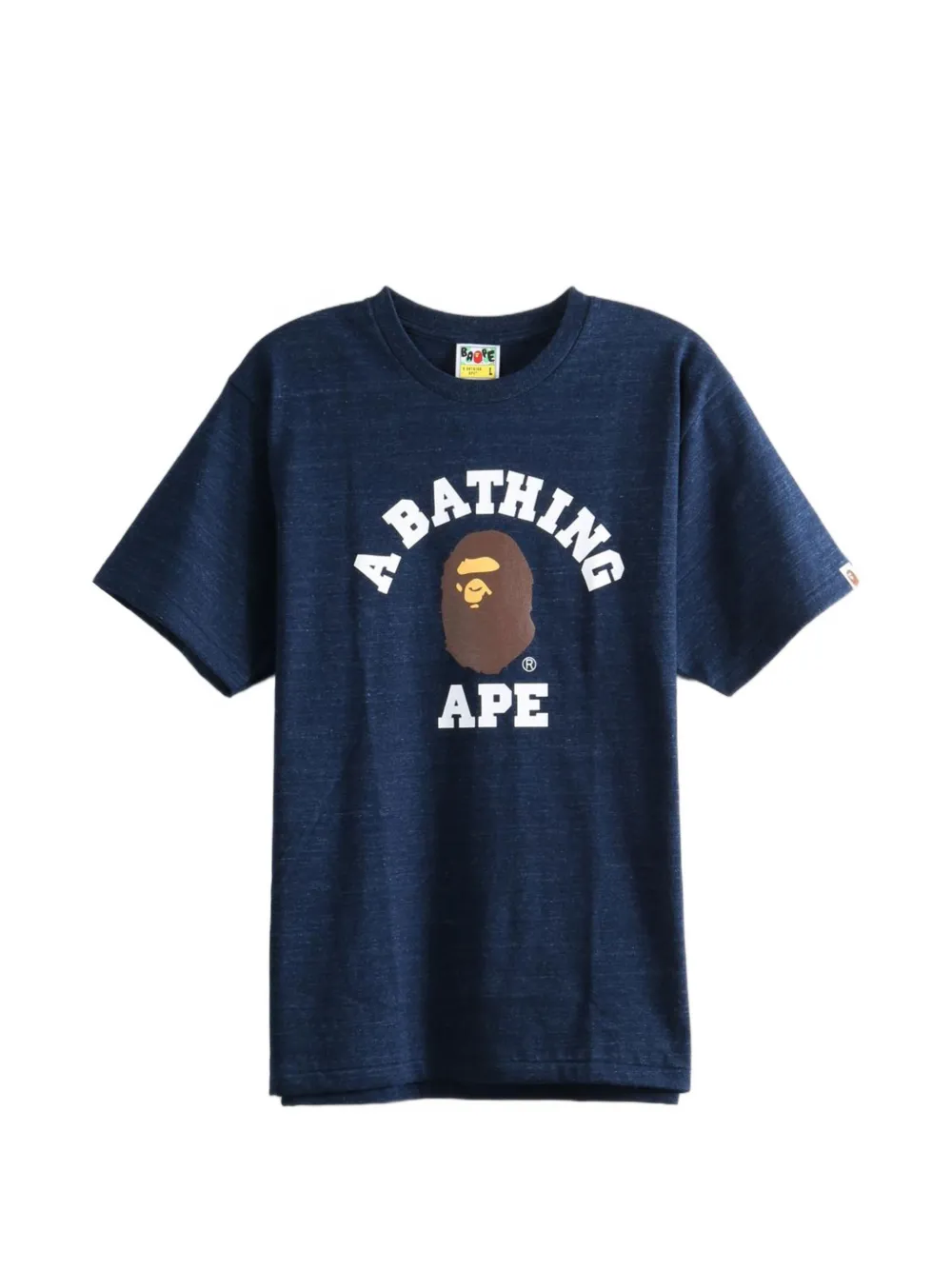 A BATHING APE® graphic-print T-shirt - Blu