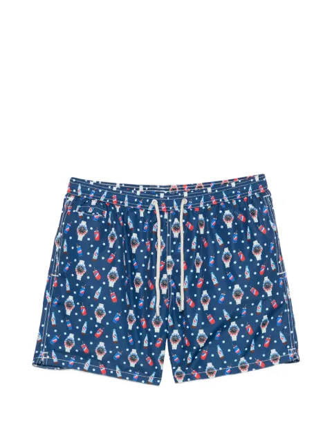 MC2 Saint Barth graphic-print drawstring swim shorts