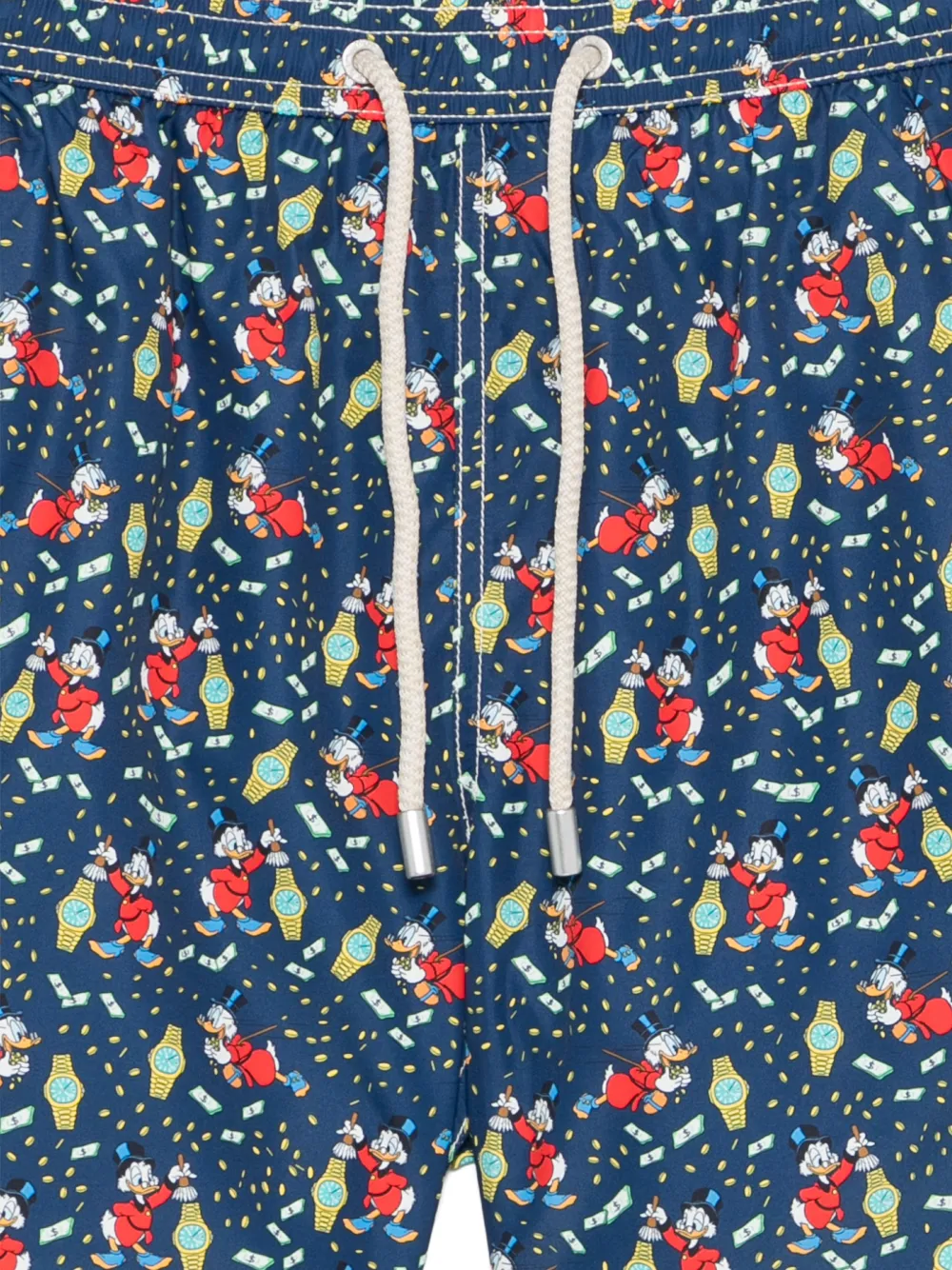MC2 Saint Barth x Disney Scrooge zwembroek met McDuck print Blauw