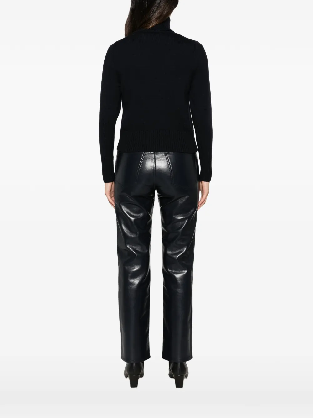 ALPHA STUDIO Wollen coltrui Blauw