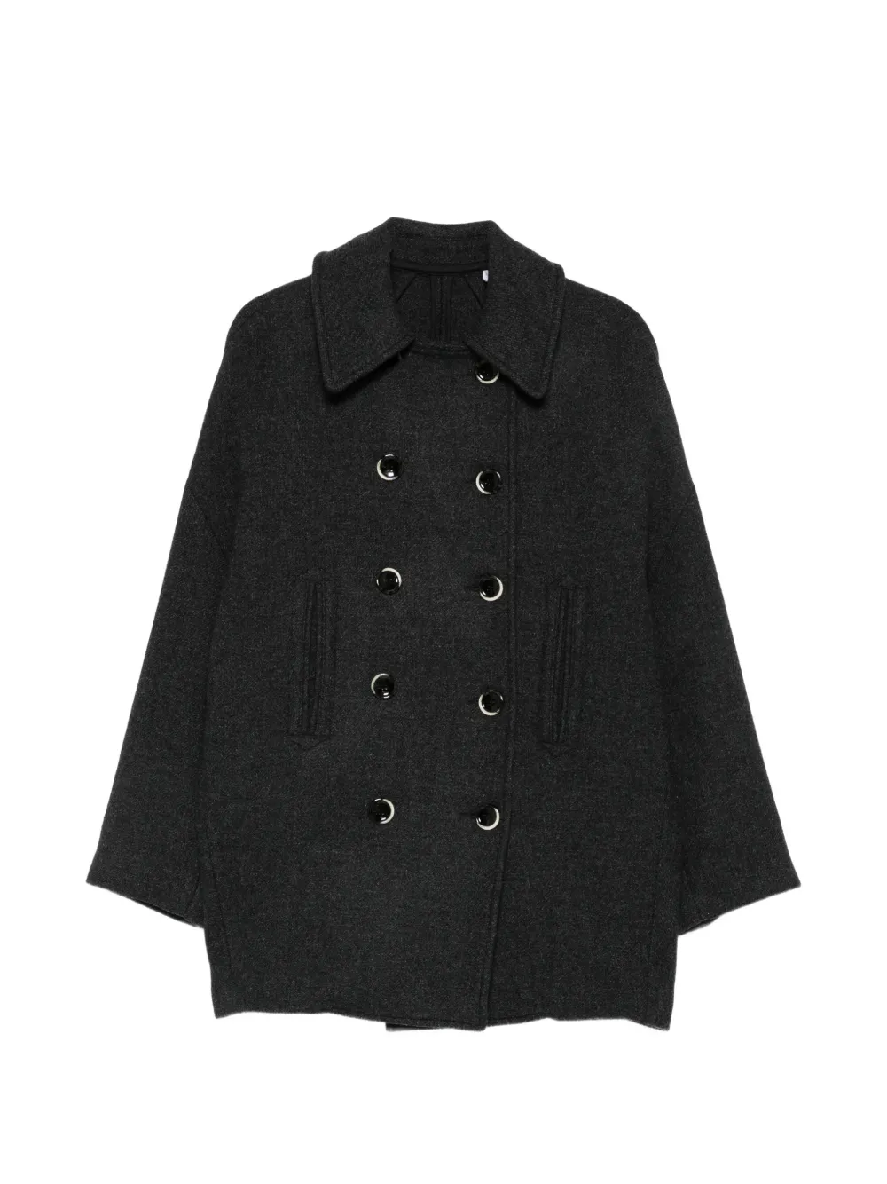 Nine In The Morning Marina double-breasted coat - Grey