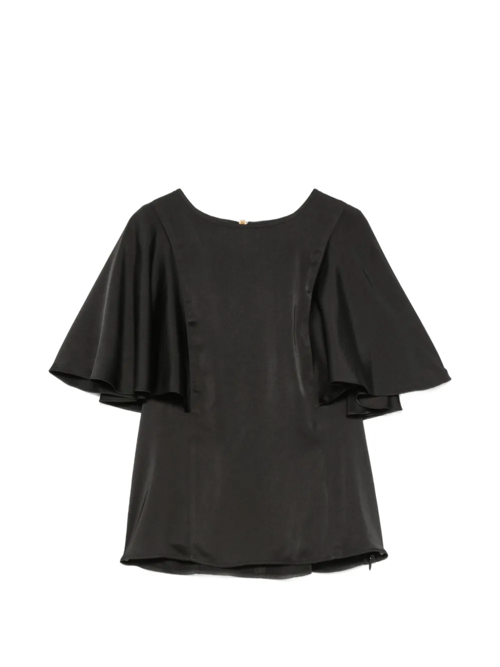 Michael Kors ruffled-sleeves blouse - Nero