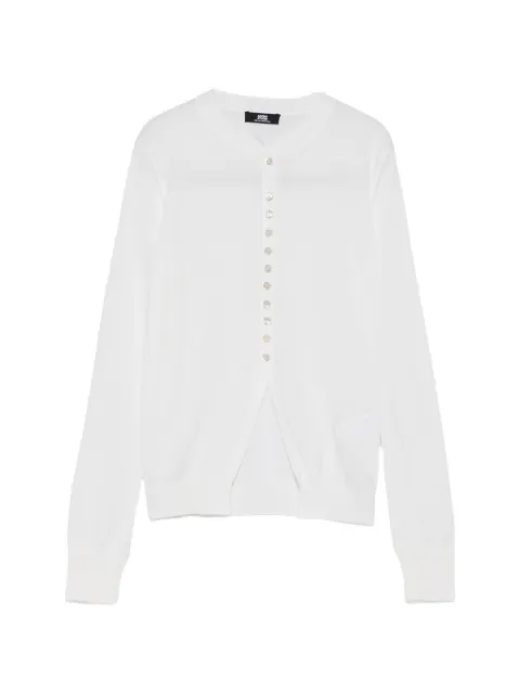 ALPHA STUDIO button-up long-sleeve cardigan