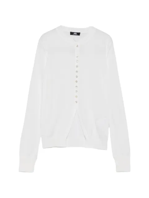 ALPHA STUDIO button-up long-sleeve cardigan