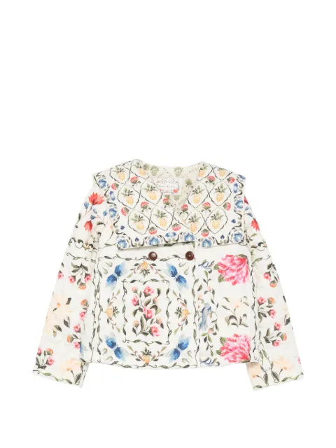 Barbour x Farm Rio Azelia quilted jacket