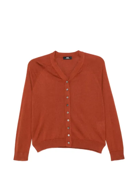 ALPHA STUDIO button-up V-neck cardigan