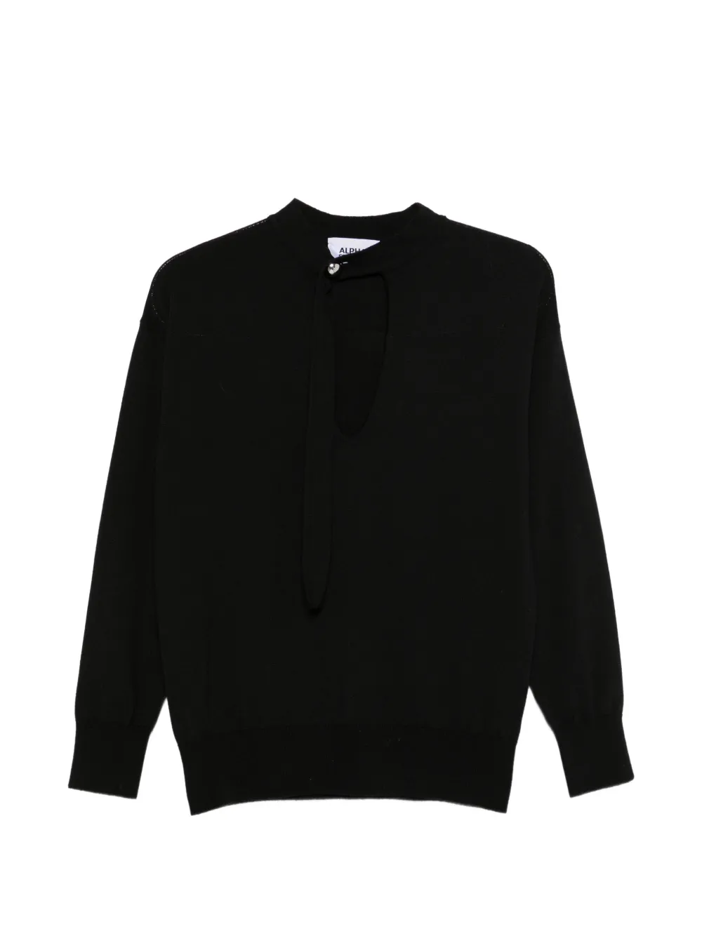ALPHA STUDIO cut-out sweater