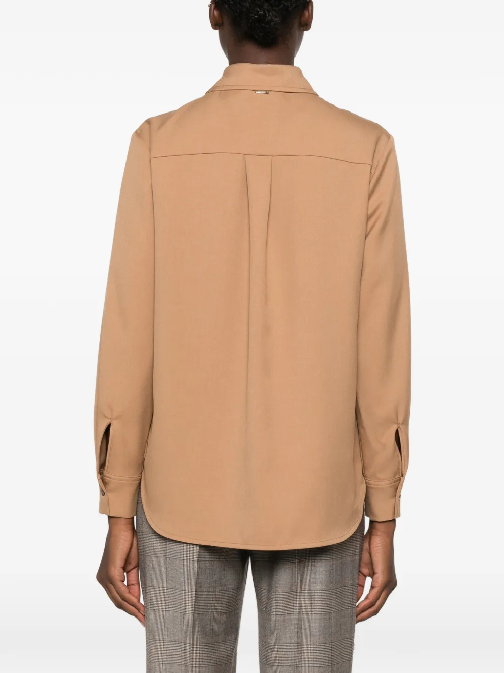 Herno Blouse met borstzak Beige