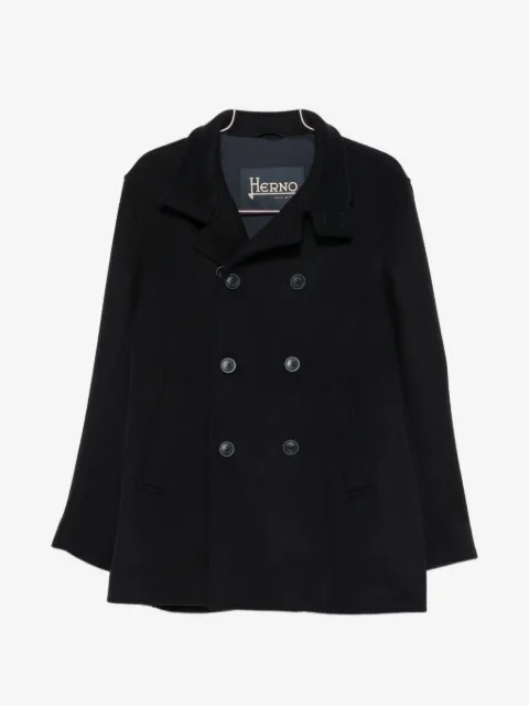 Herno double-breasted coat