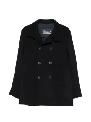 Stone Island Capospalla Lungo コート | ブラック | FARFETCH JP