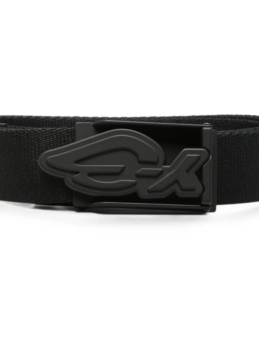 Y-3 Riem met logo Zwart