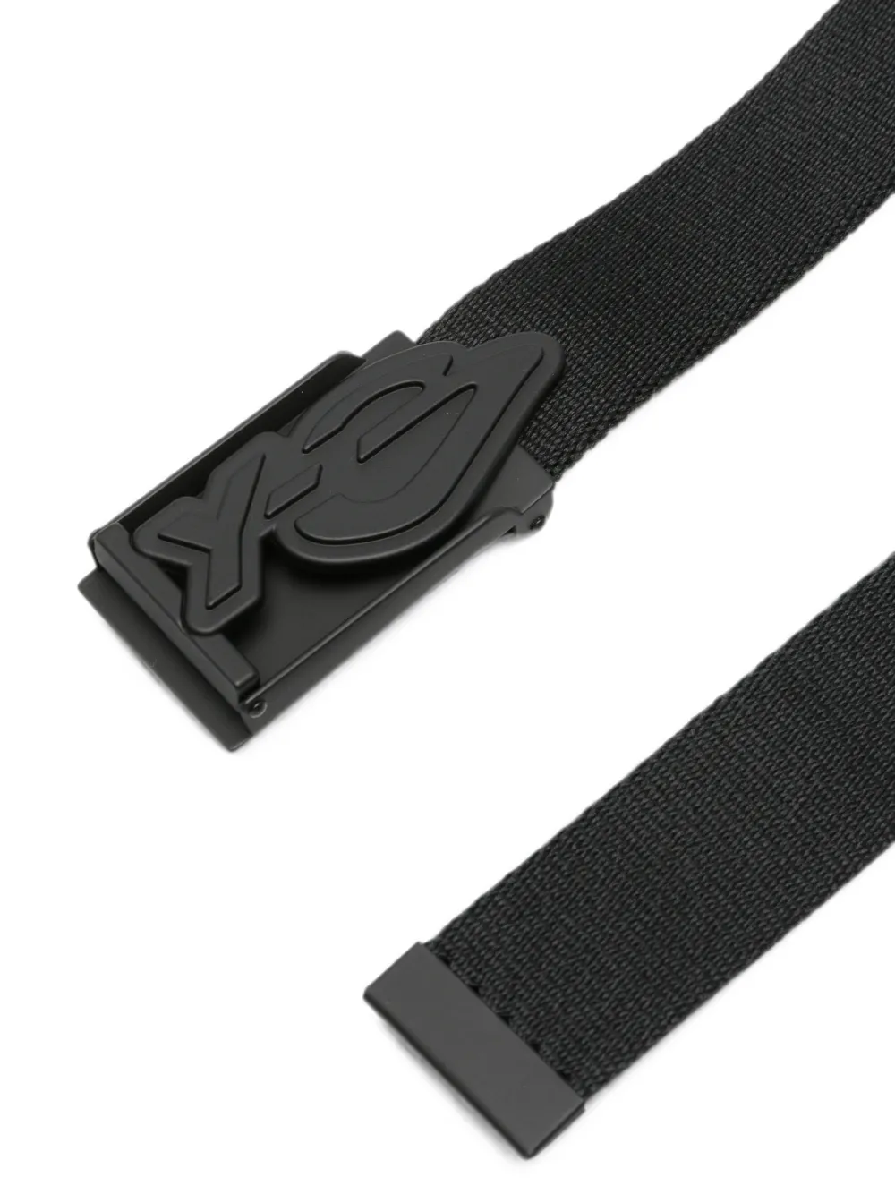 Y-3 Riem met logo Zwart