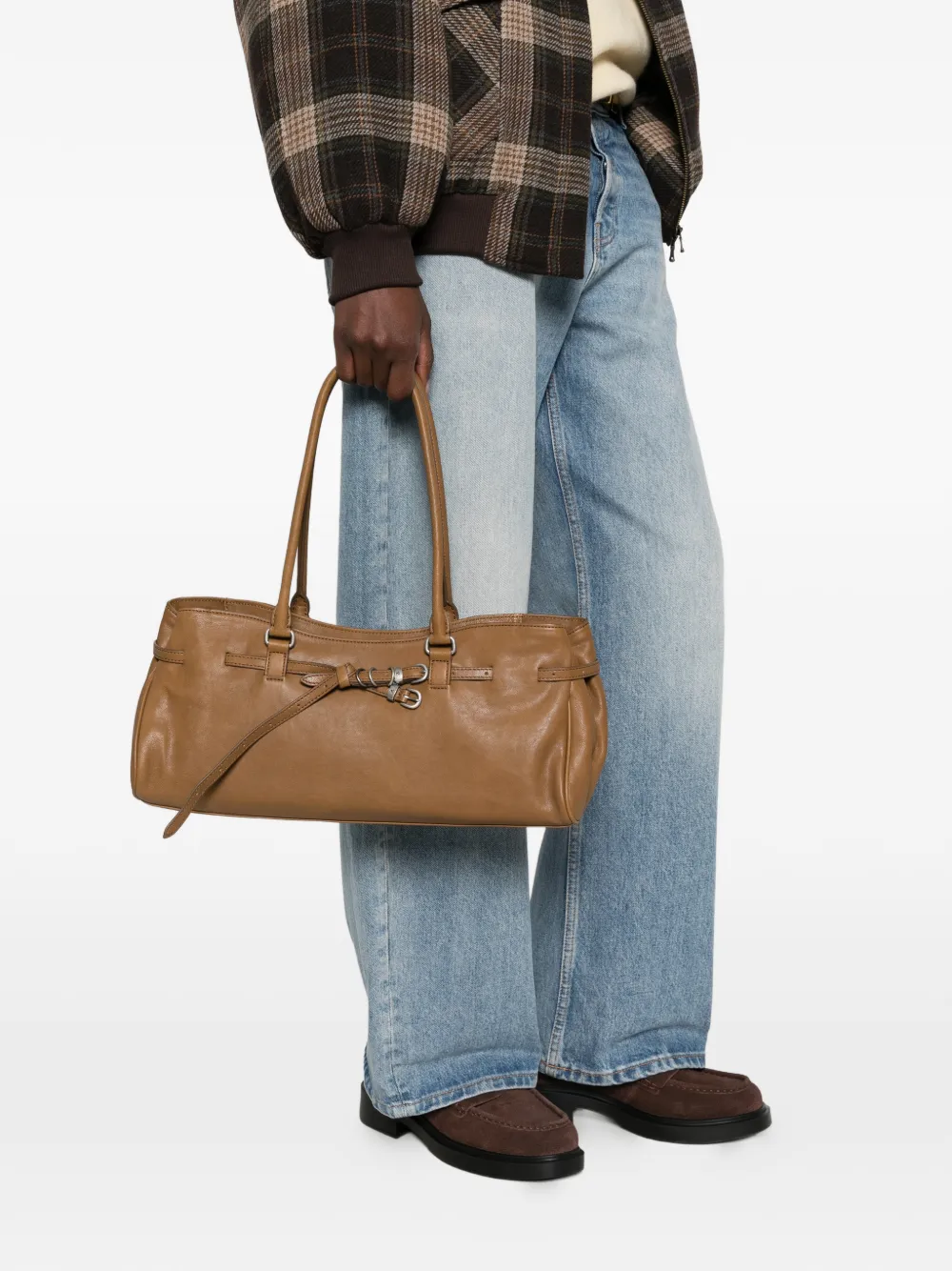 MARGESHEWOOD Soft Grandma schoudertas Bruin