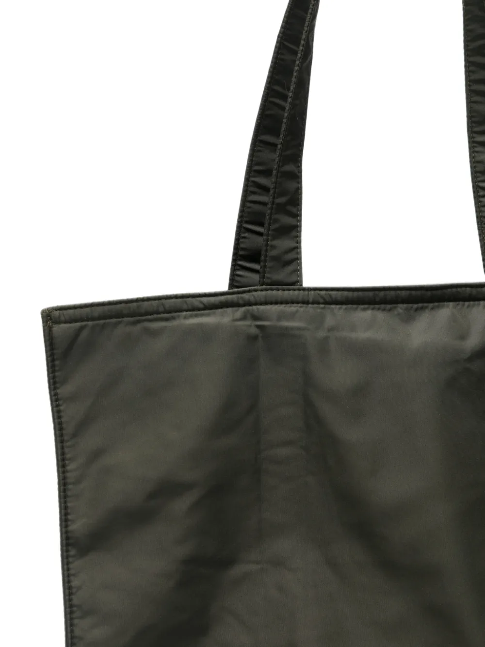ASPESI logo-print tote bag Groen