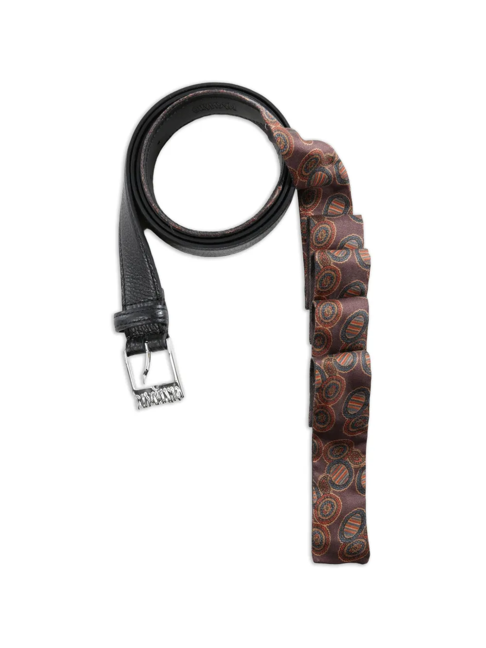 Magliano Foulard leather belt - Nero