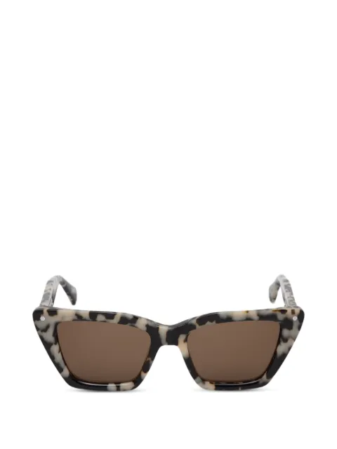 AllSaints lentes de sol con armazón cat eye estilo carey
