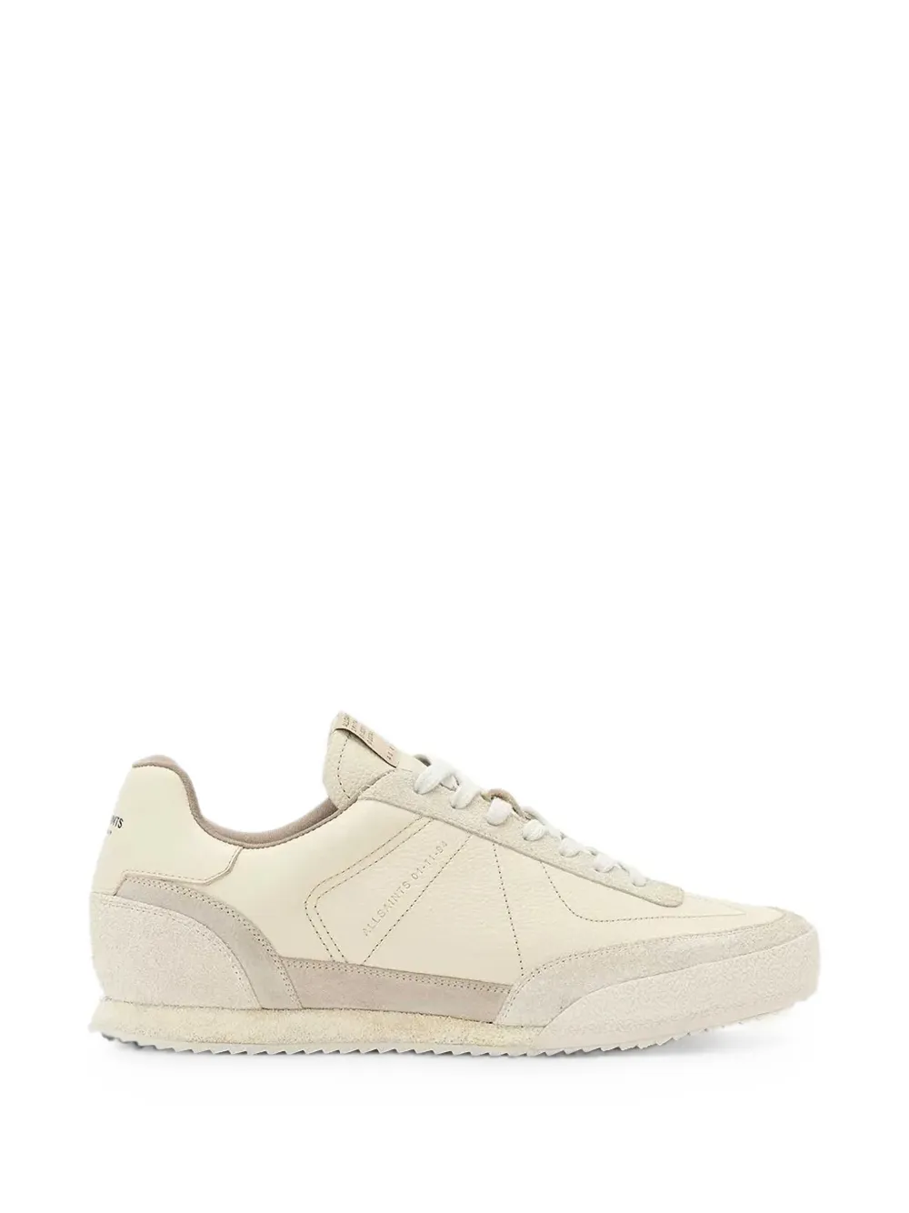 AllSaints Sneakers mit Kontrasteinsatz - Nude