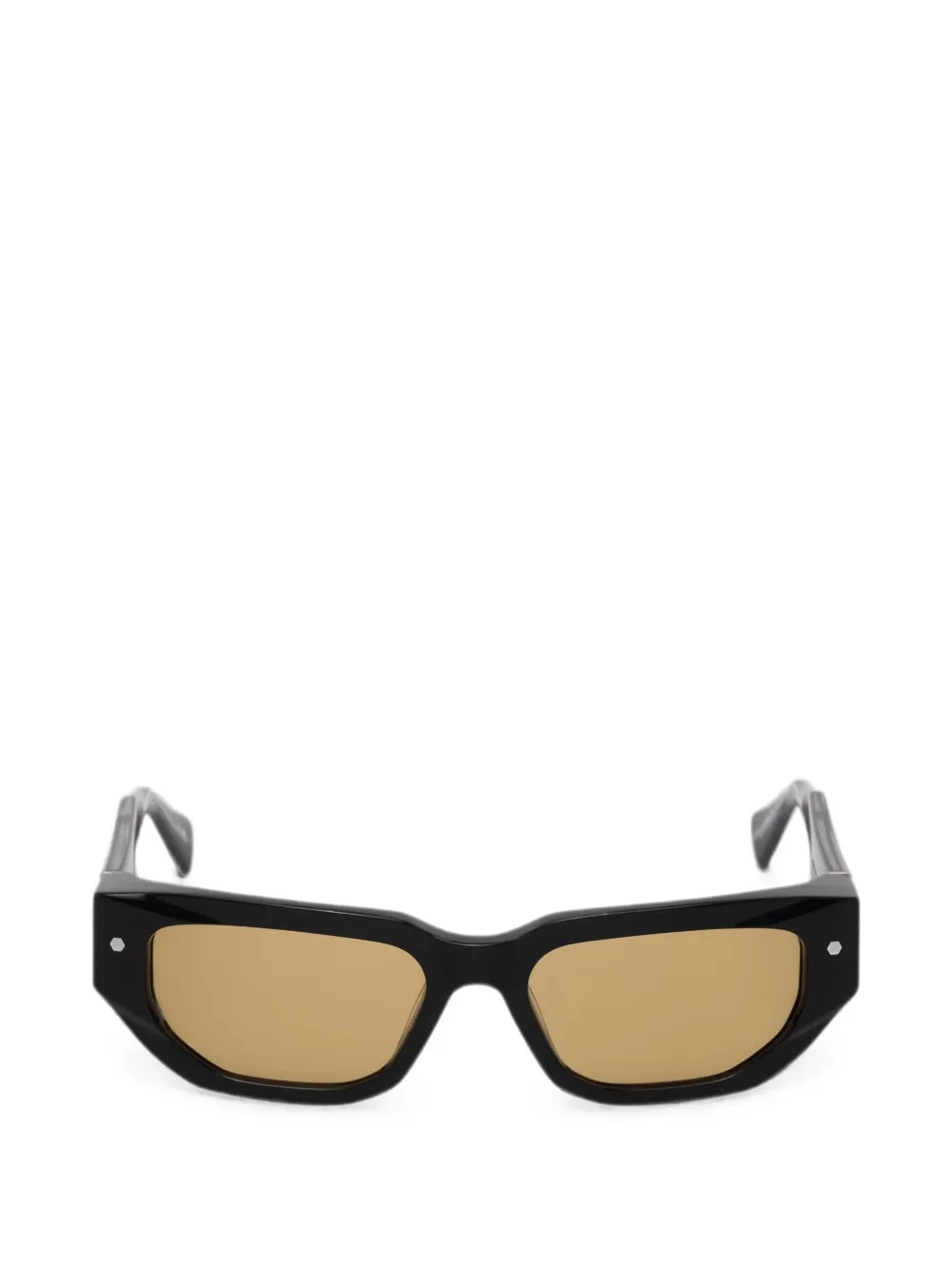 AllSaints Sloana geometric-frame sunglasses - Schwarz