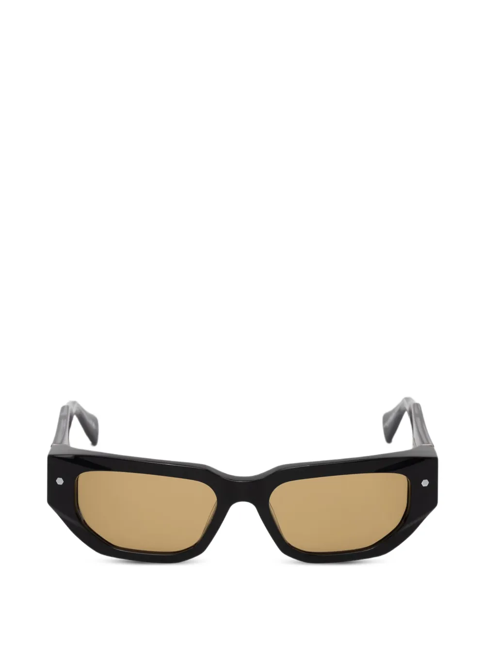 AllSaints Sloana geometric-frame sunglasses - Schwarz