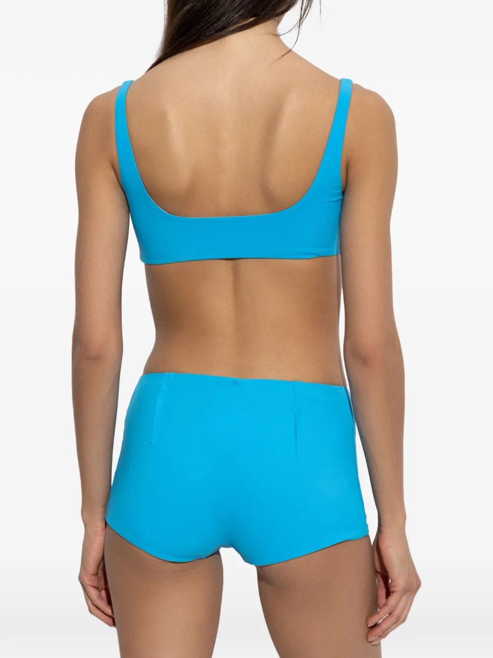 MM6 Maison Margiela Bikini met logoprint Blauw