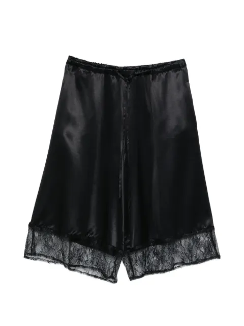THE NINA STUDIO pantalones cortos con detalles de encaje