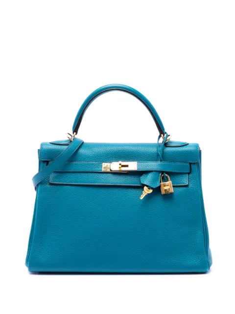 Hermès Pre-Owned 2013 Clemence Kelly II Retourne 32 satchel