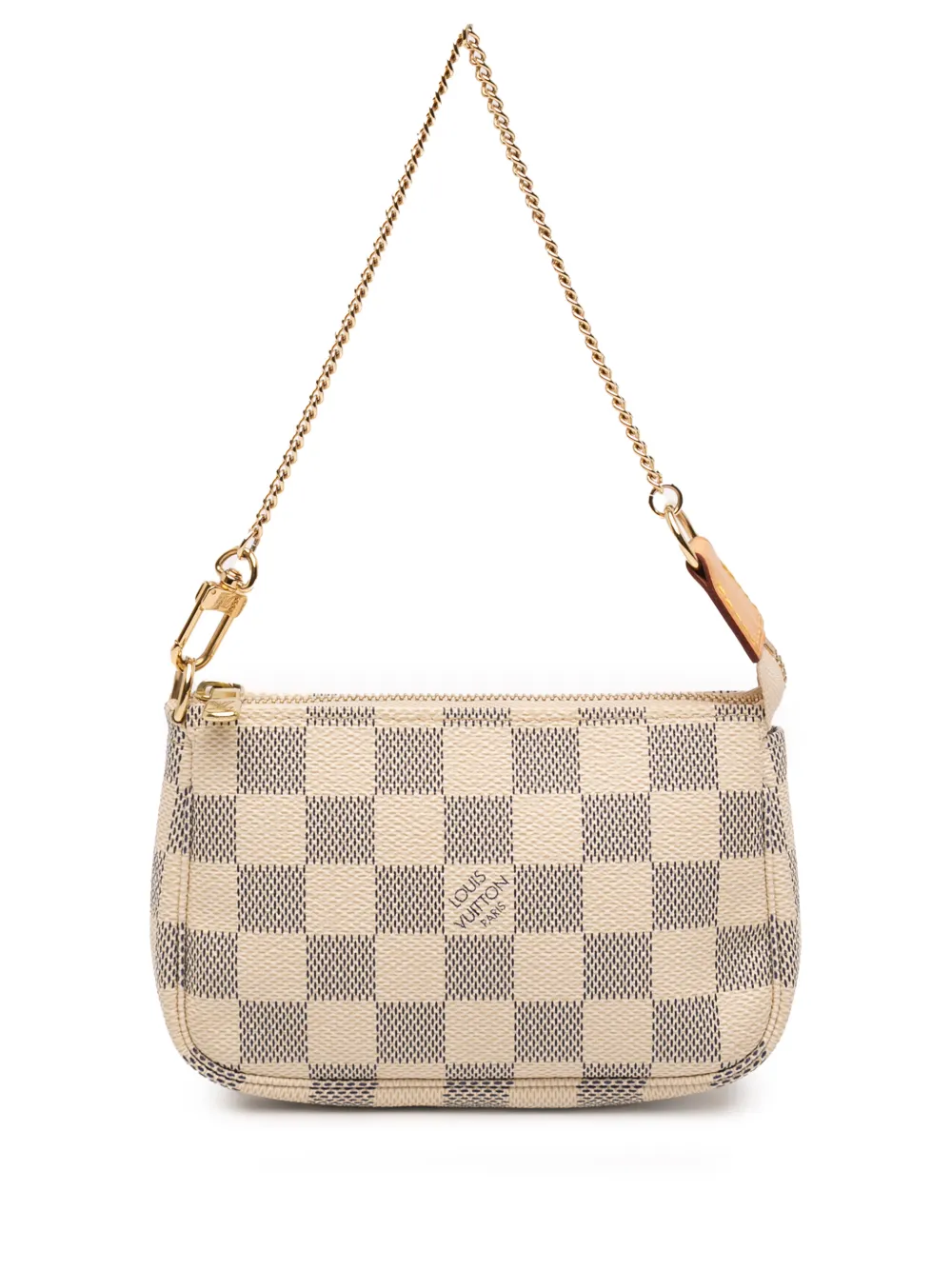 Louis Vuitton Pre-Owned 2010 Damier Azur Mini Pochette Accessoires handbag - Bianco