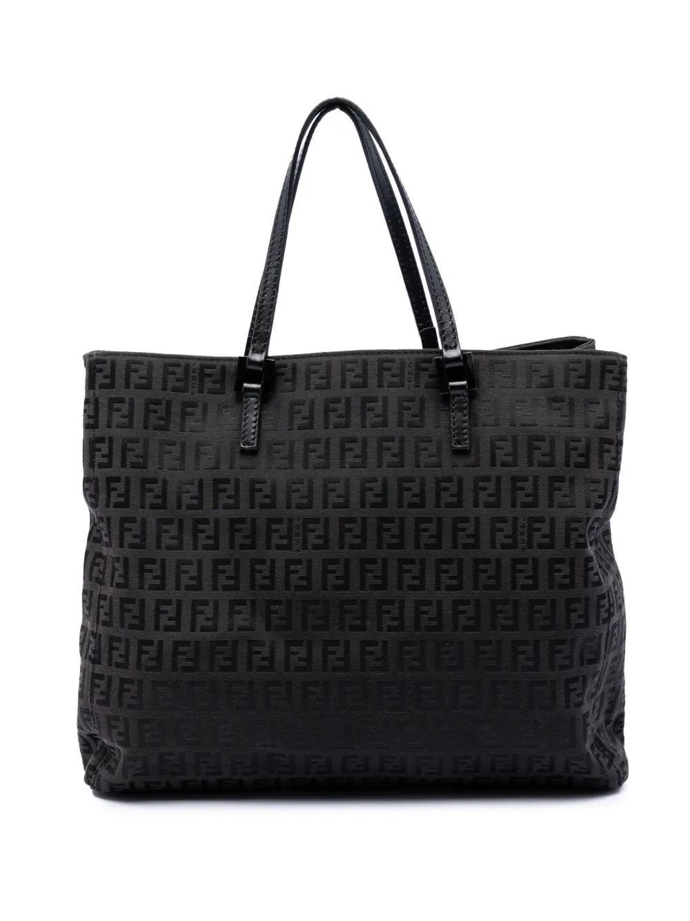 Fendi Pre-Owned 2000-2010 Zucchino Canvas tote bag - Nero