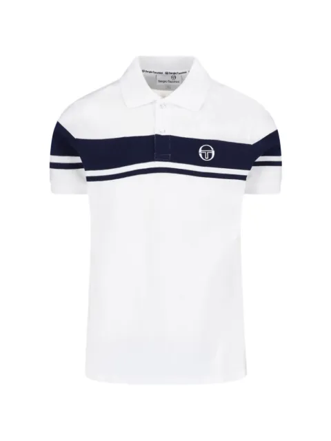 Sergio Tacchini Youngline striped-detail polo shirt