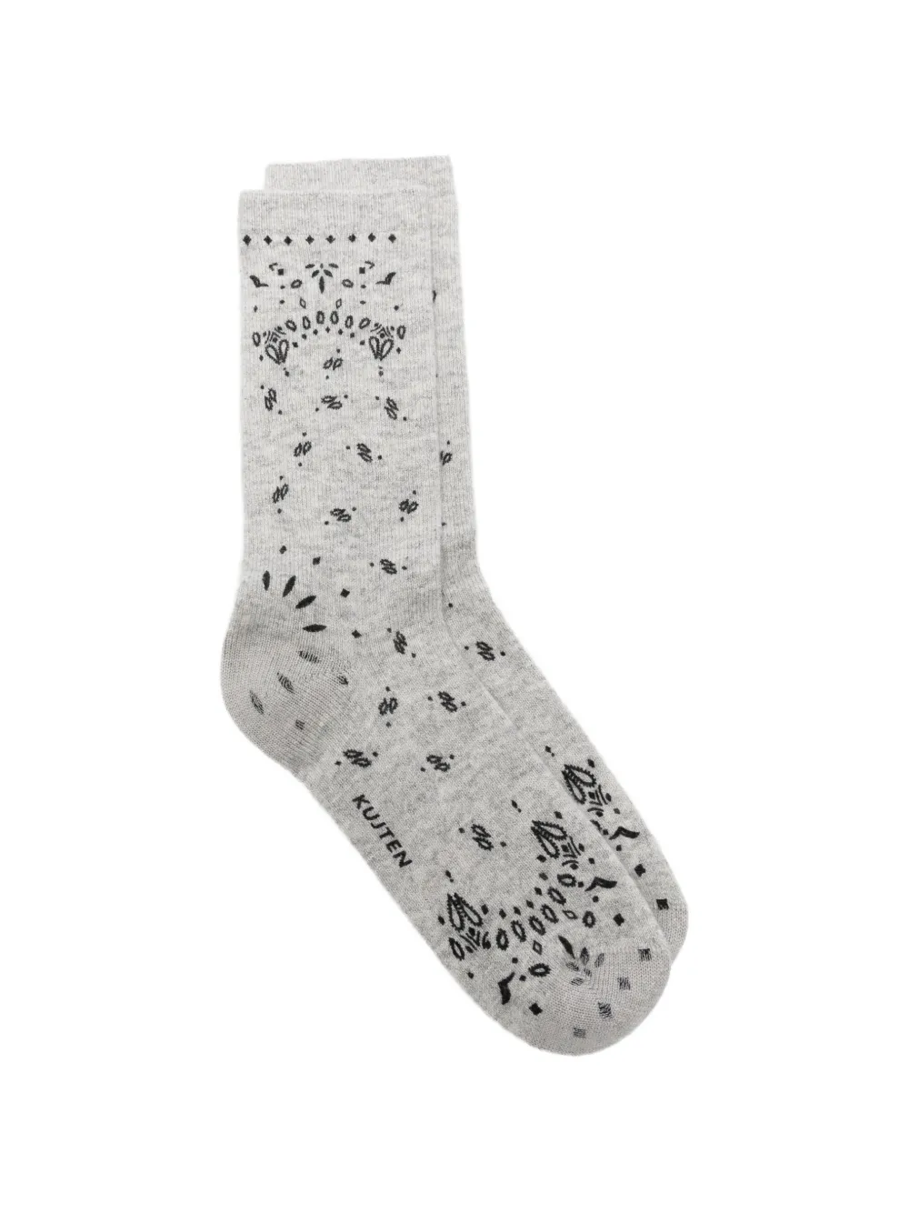 kujten bandana-print socks
