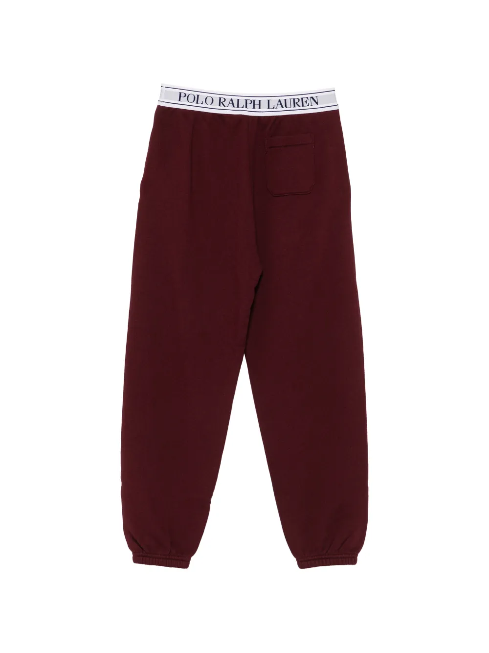 POLO RALPH LAUREN KIDS Badstof joggingbroek met logo Rood