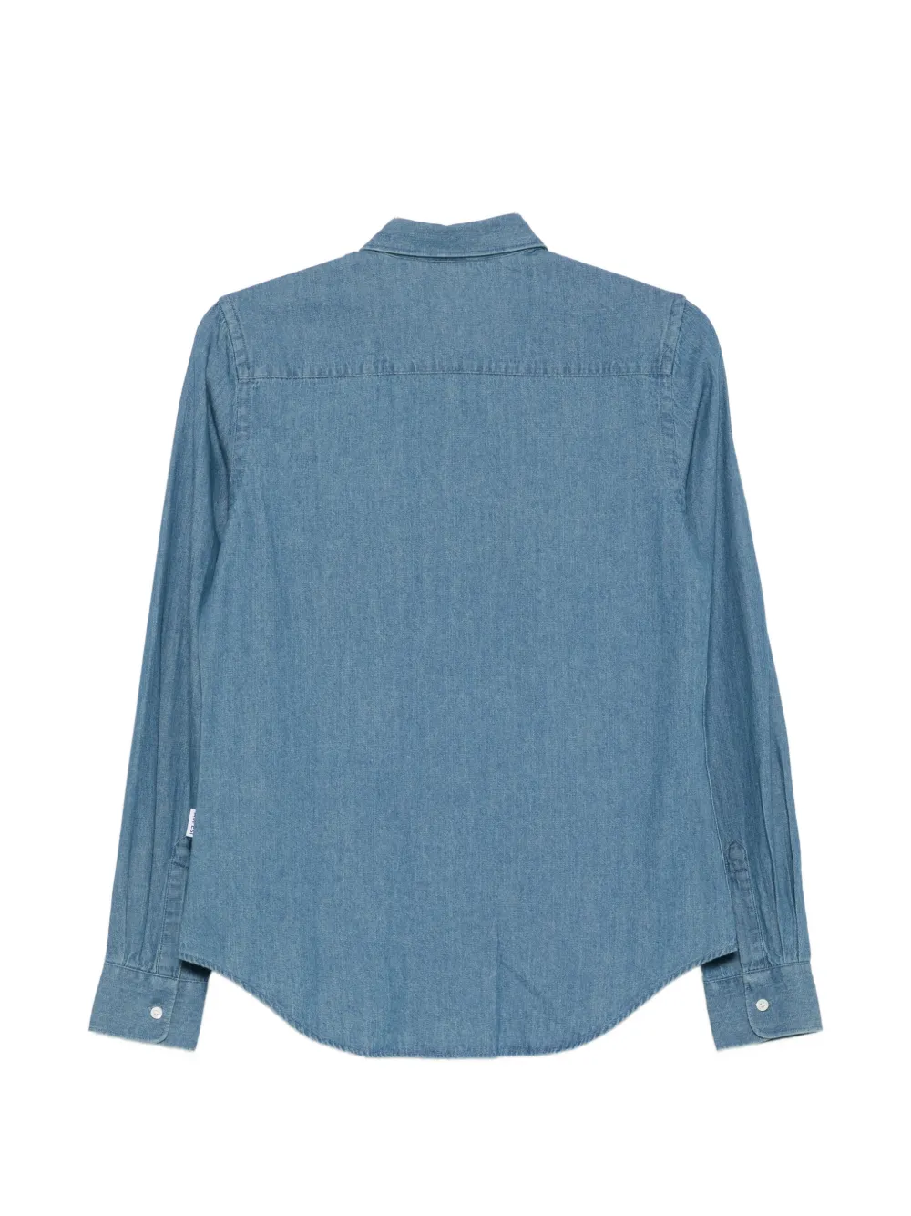 ASPESI Denim blouse Blauw