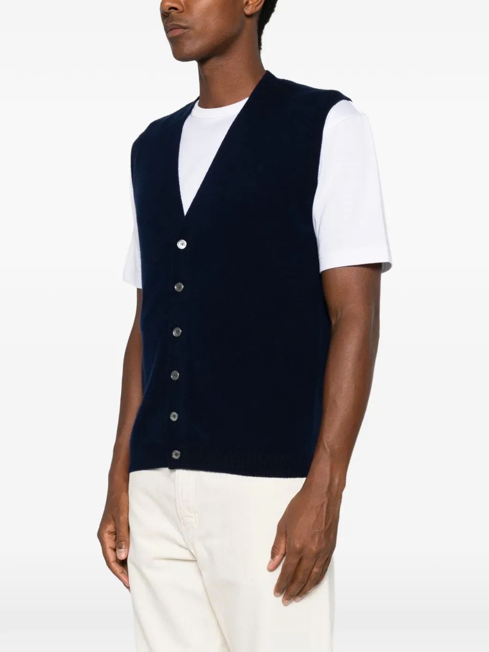 Daniele Fiesoli Kasjmier hemd Blauw