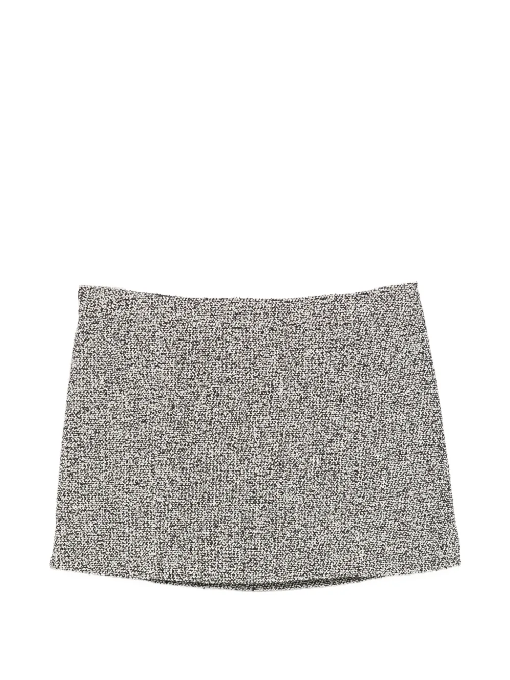 Michael Kors tweed-effect mini skirt - Nero