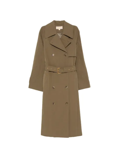 Michael Kors trench ceinturé à boutonnière croisée