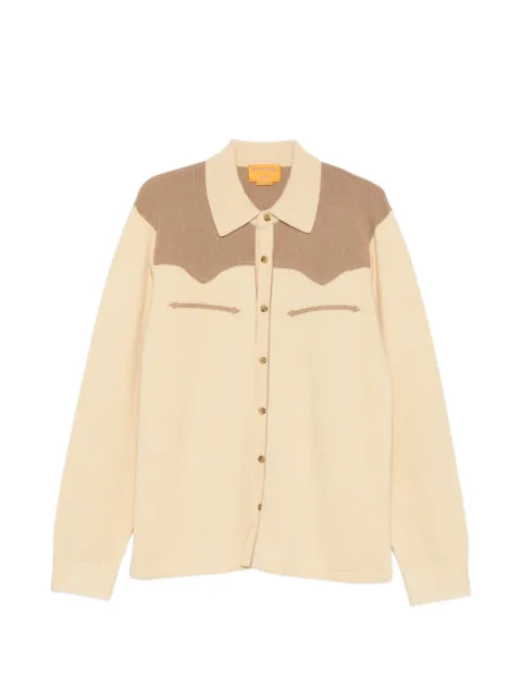 Guest In Residence western-style cashmere shirt