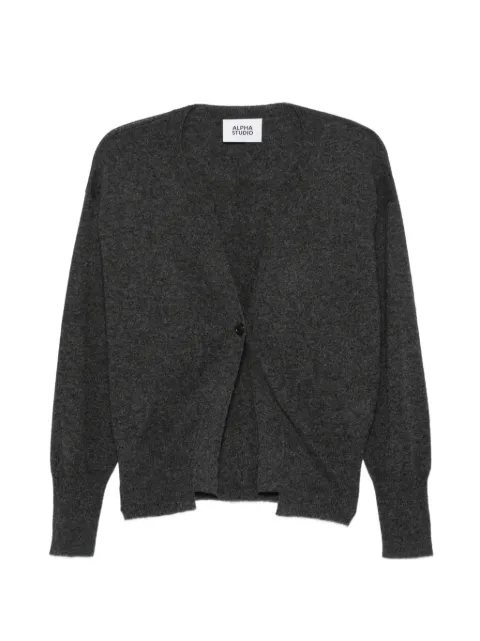 ALPHA STUDIO long-sleeve cardigan