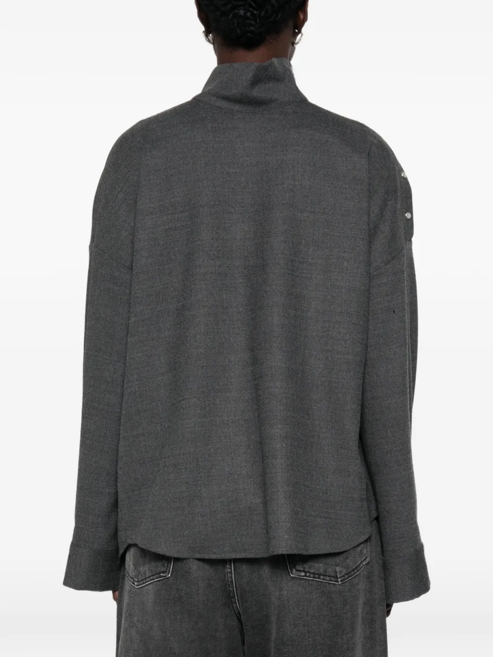 Nine In The Morning Cress blouse Grijs