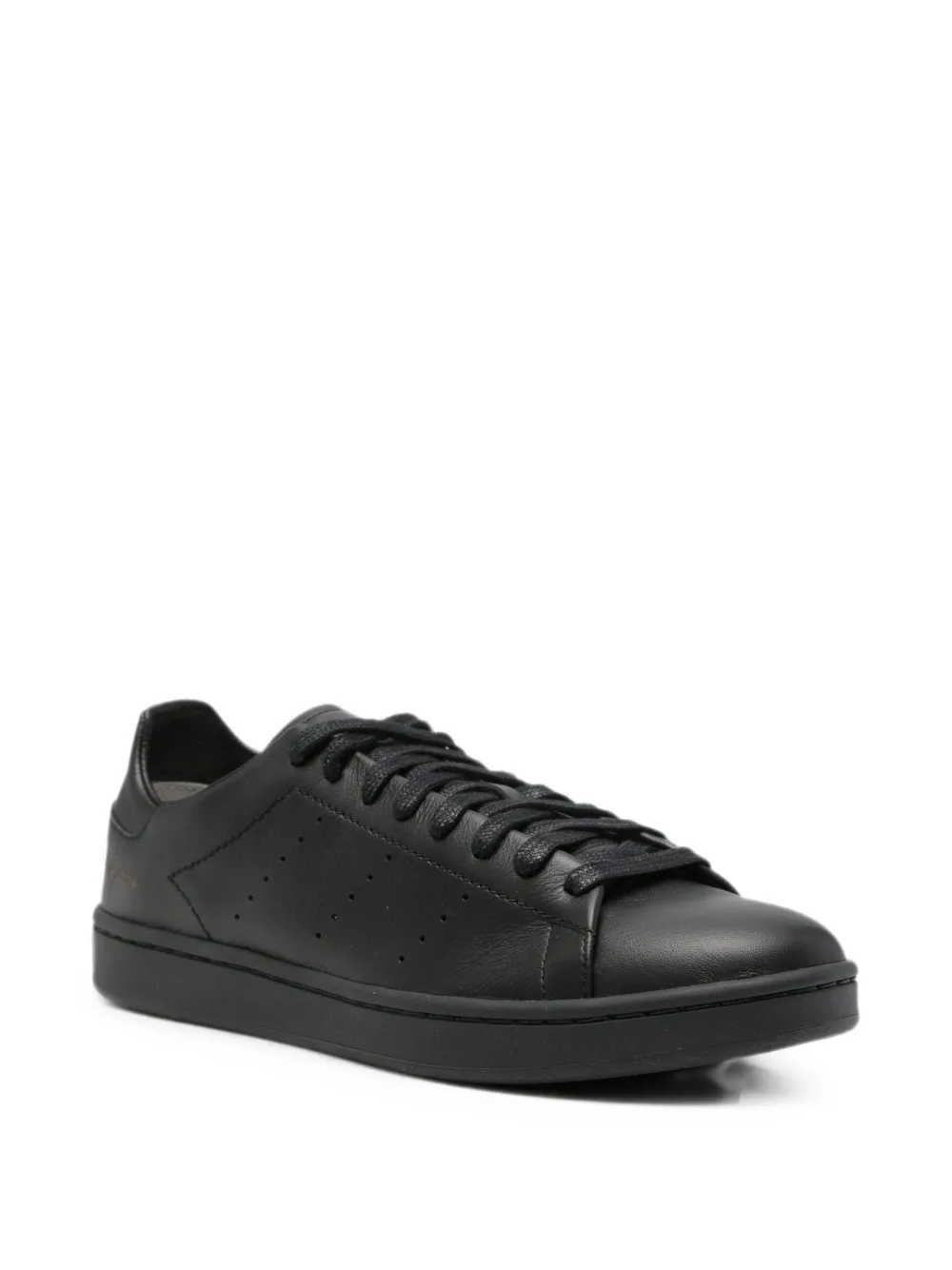 Y-3 Stan Smith perforated-detail sneakers Zwart