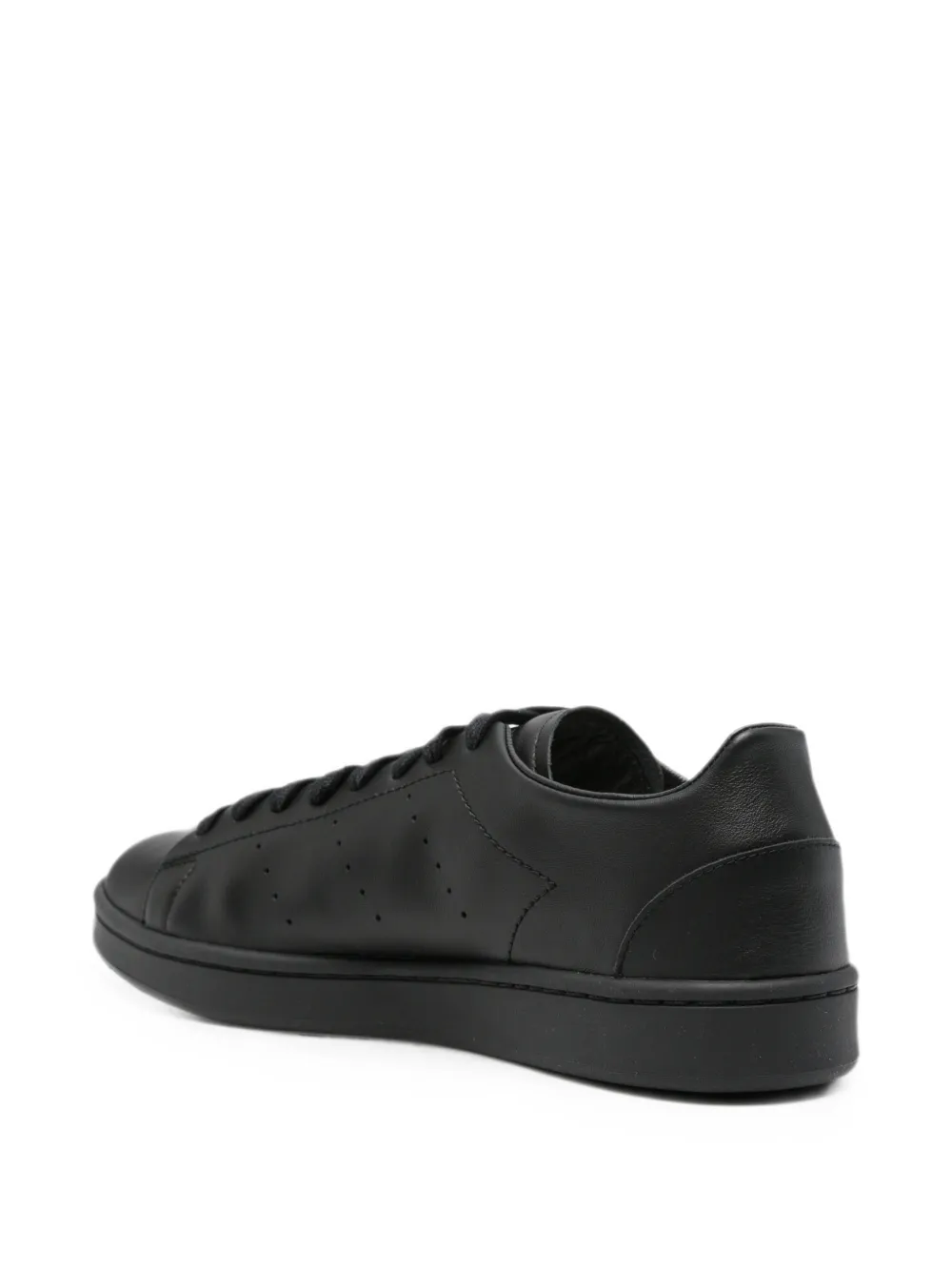 Y-3 Stan Smith perforated-detail sneakers Zwart