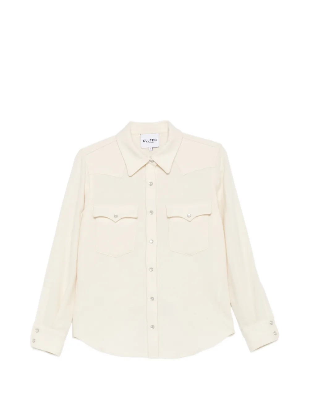 kujten Lumber Plain western-style cashmere shirt