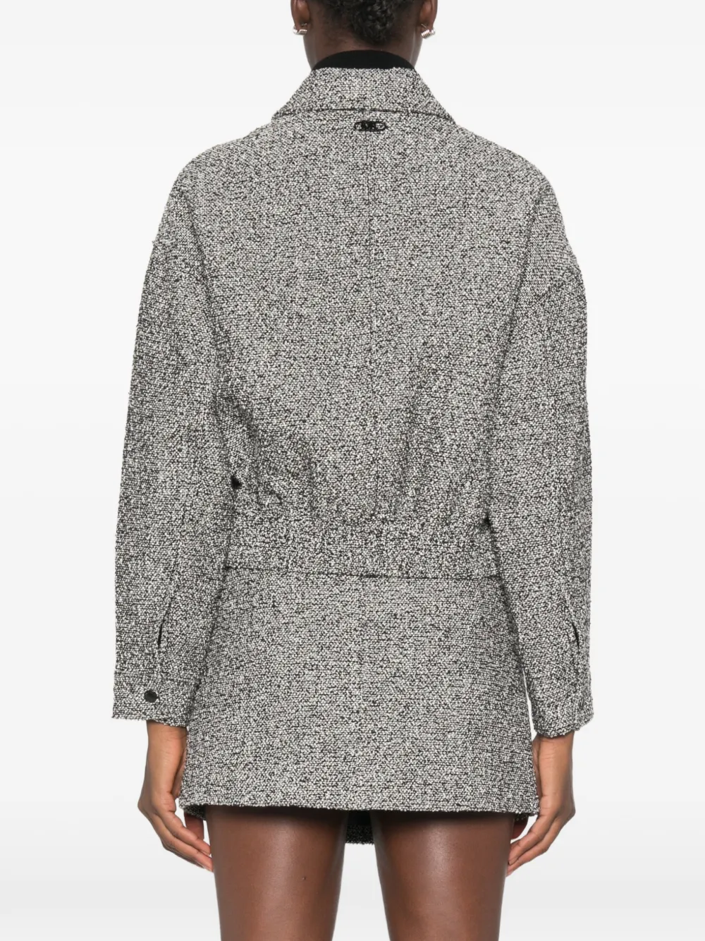 Michael Kors Tweed jack Zwart