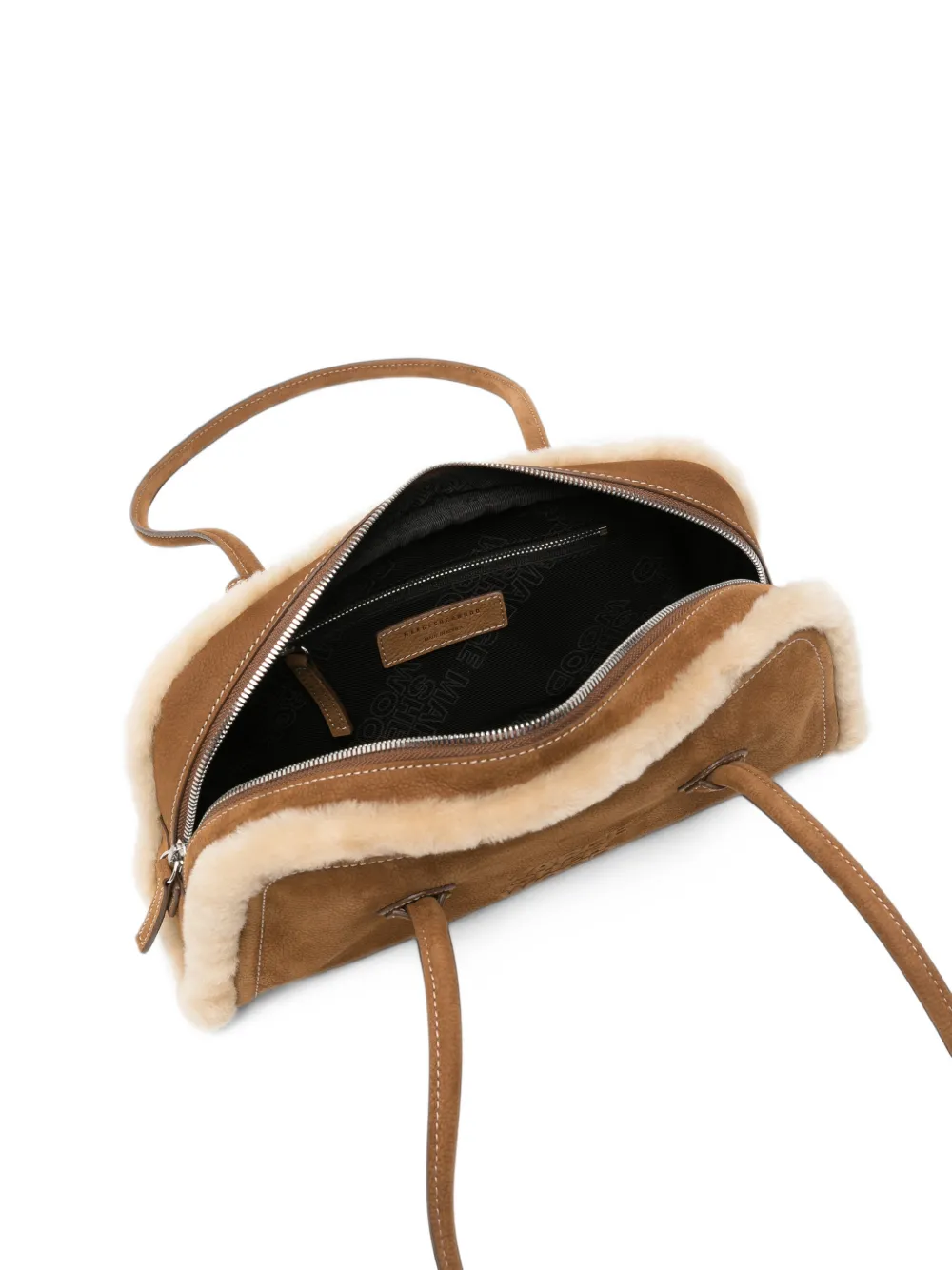 MARGESHEWOOD Soft Boston schoudertas Bruin
