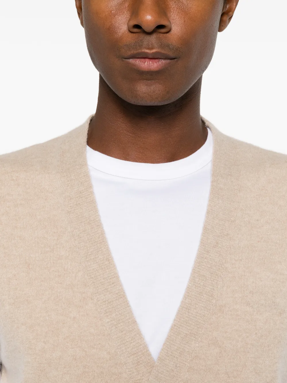 Daniele Fiesoli Kasjmier hemd Beige