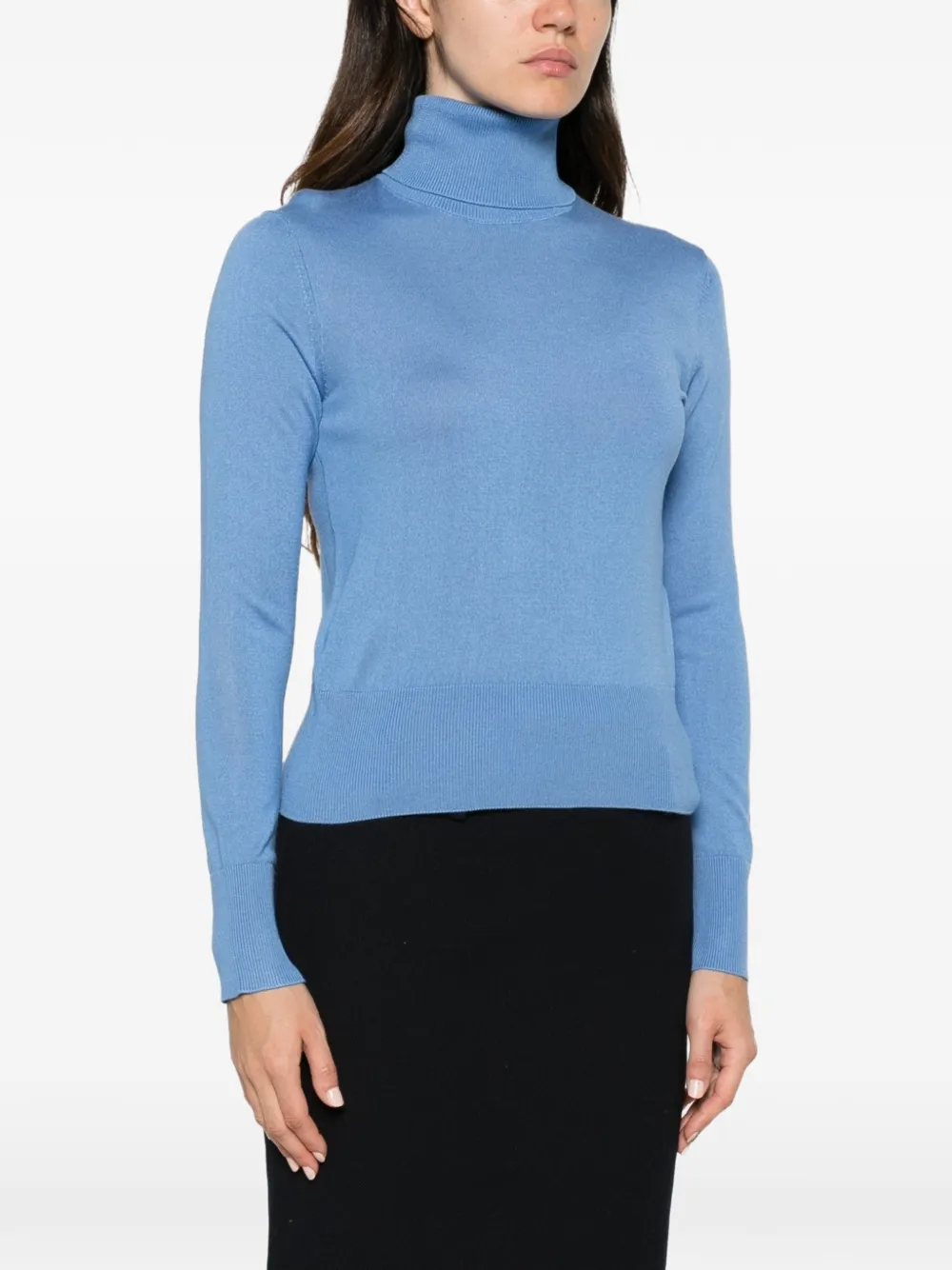 ALPHA STUDIO Gebreide coltrui Blauw