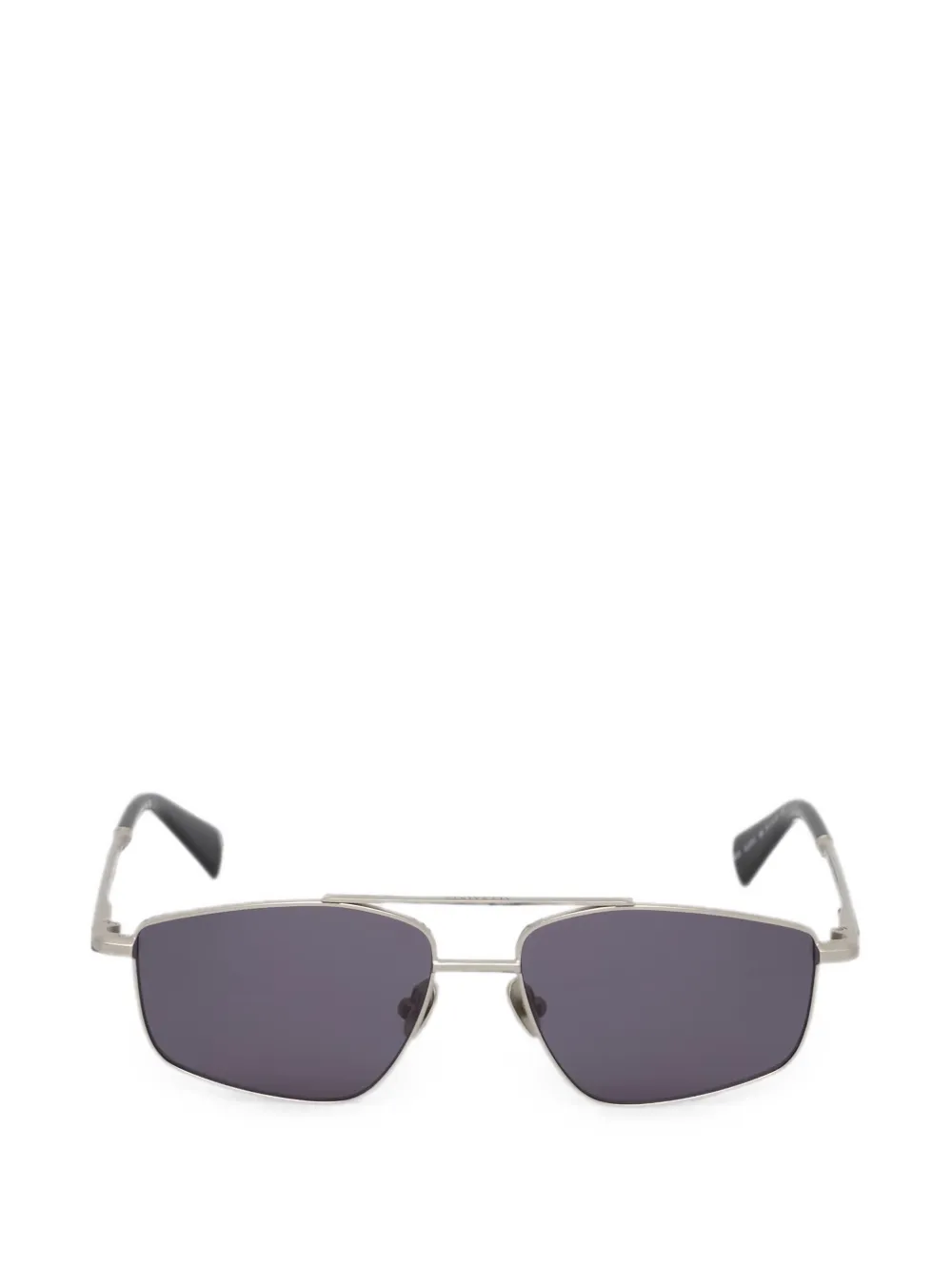 AllSaints Virgo geometric-frame sunglasses - Argento
