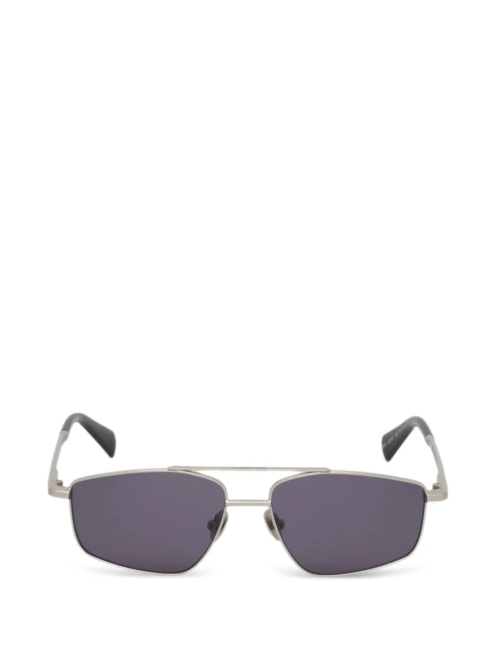 AllSaints Virgo geometric-frame sunglasses - Silber