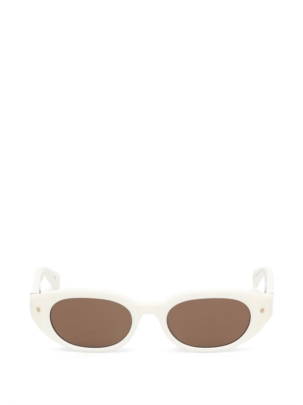 AllSaints Lola oval-frame sunglasses - Toni neutri